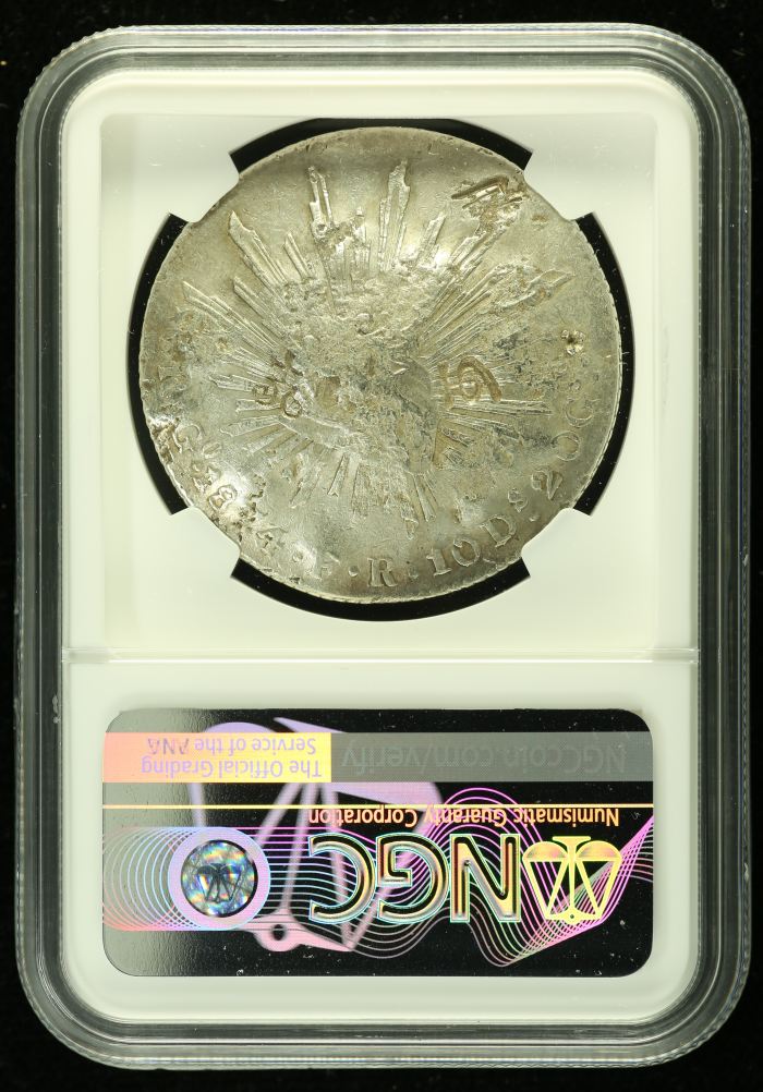 Chopmarked 8 Reales 1874 Go FR NGC CHOPMARKED 0136552Chopmarked 8 Reales 1874 Go FR NGC CHOPMARKED 0136552 - Image 2