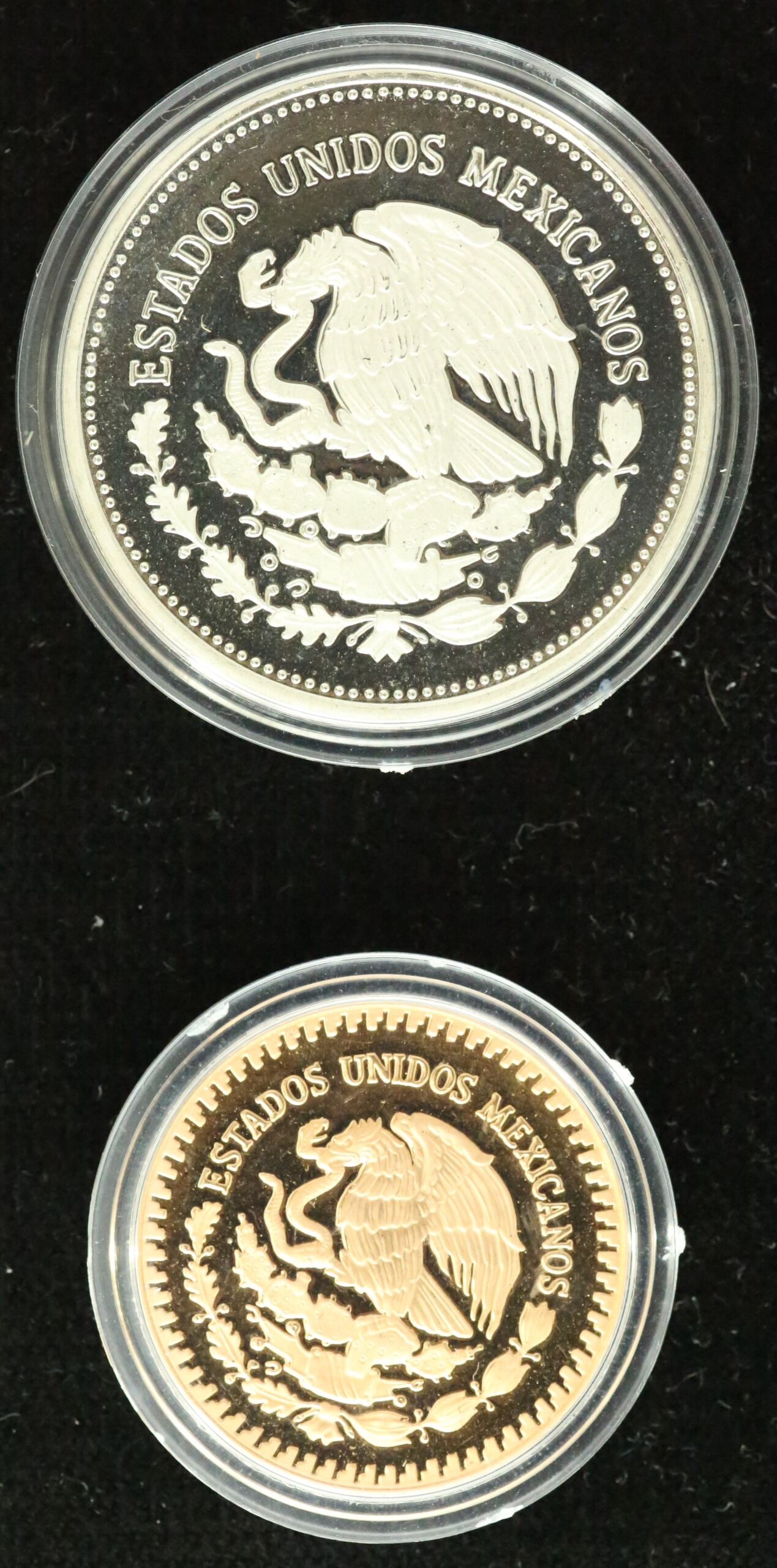 Mexican Coins Mint & Proof Sets Mint & Proof Sets 500 Peso & 1000 Peso Proof Set 1985 Mo 0136477 Mint & Proof Sets 500 Peso & 1000 Peso Proof Set 1985 Mo 0136477Mint & Proof Sets 500 Peso & 1000 Peso Proof Set 1985 Mo 0136477 - Image 5