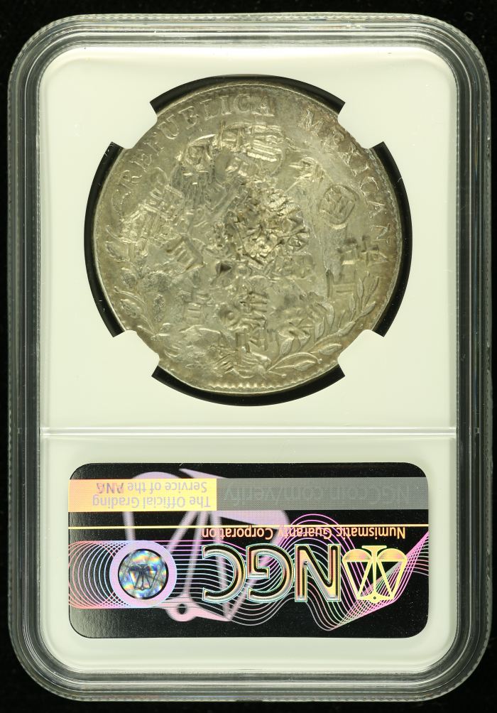 Chopmarked 8 Reales 1884 Go BR NGC CHOPMARKED 0136561Chopmarked 8 Reales 1884 Go BR NGC CHOPMARKED 0136561 - Image 2