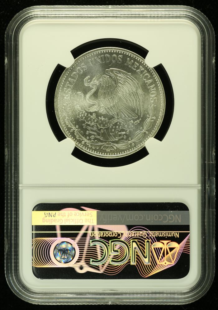 Modern Silver & Minors 50 Peso 1988 Mo NGC MS66 0136772Modern Silver & Minors 50 Peso 1988 Mo NGC MS66 0136772 - Image 2