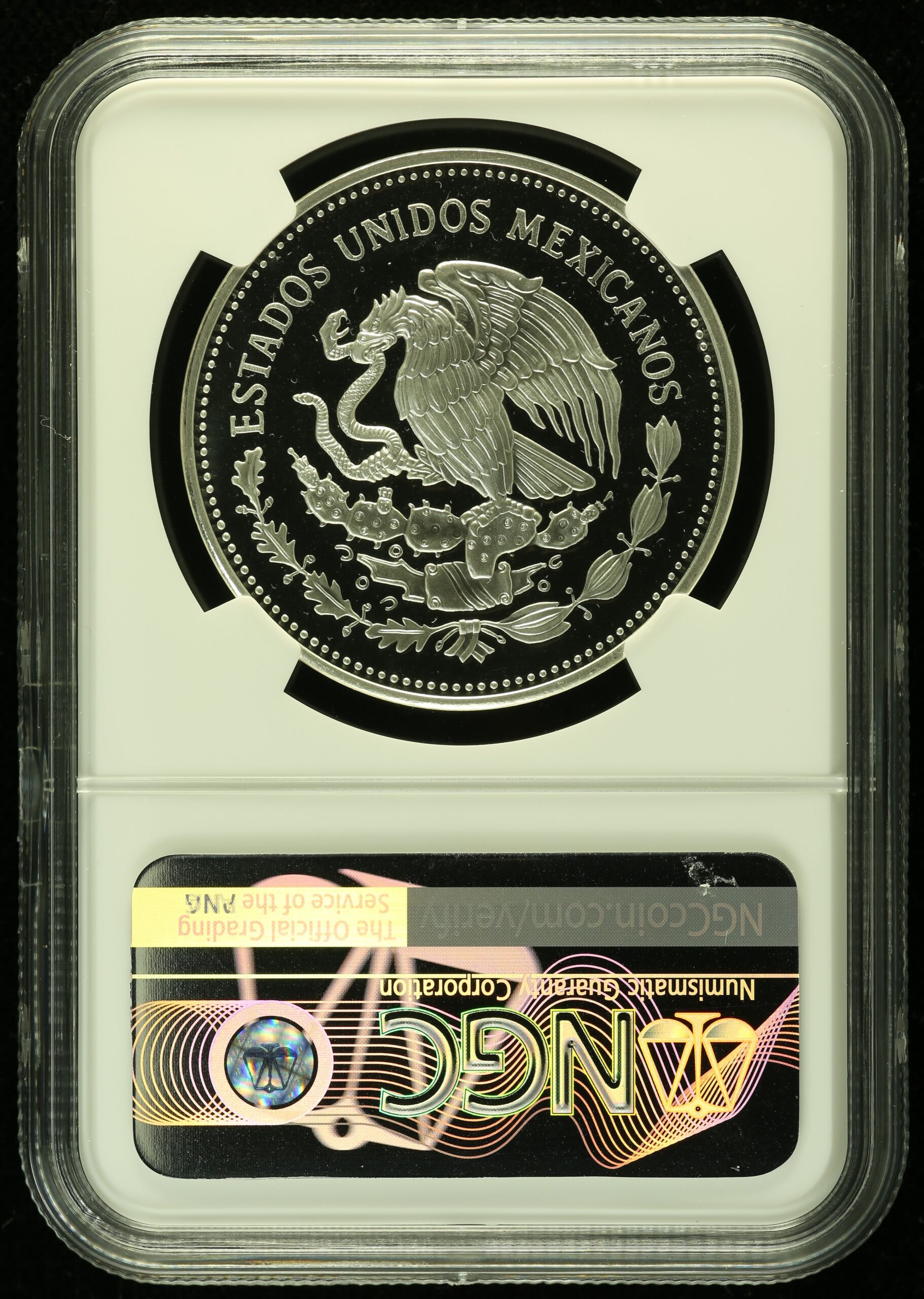 100 Peso Mexican Coins Modern Silver & Minors Modern Silver & Minors 100 Peso 1987 Mo NGC PF68 Ultra Cameo 0136777 Modern Silver & Minors 100 Peso 1987 Mo NGC PF68 Ultra Cameo 0136777Modern Silver & Minors 100 Peso 1987 Mo NGC PF68 Ultra Cameo 0136777 - Image 2