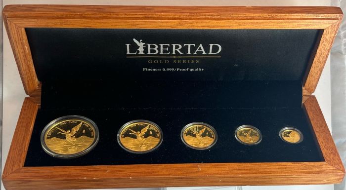 Mint & Proof Sets Gold Libertad Proof Set 2007 Mo 0137450Mint & Proof Sets Gold Libertad Proof Set 2007 Mo 0137450