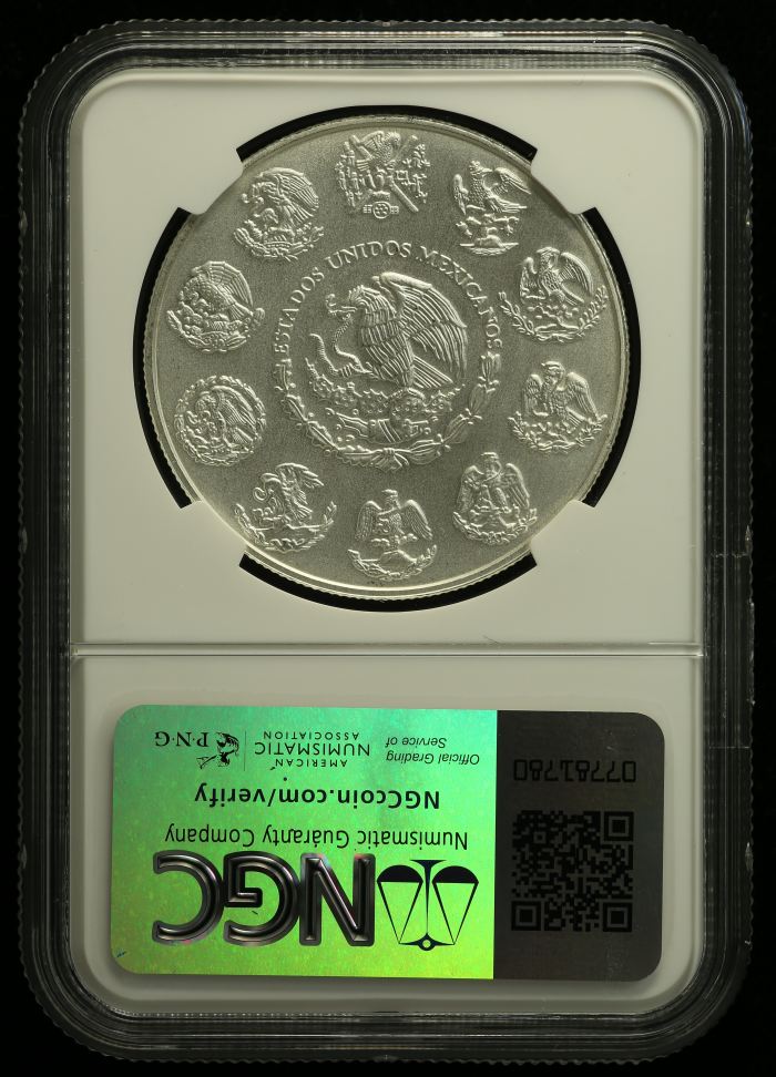 Modern Silver & Minors Onza 2013 Mo NGC MS69 0137221Modern Silver & Minors Onza 2013 Mo NGC MS69 0137221 - Image 2