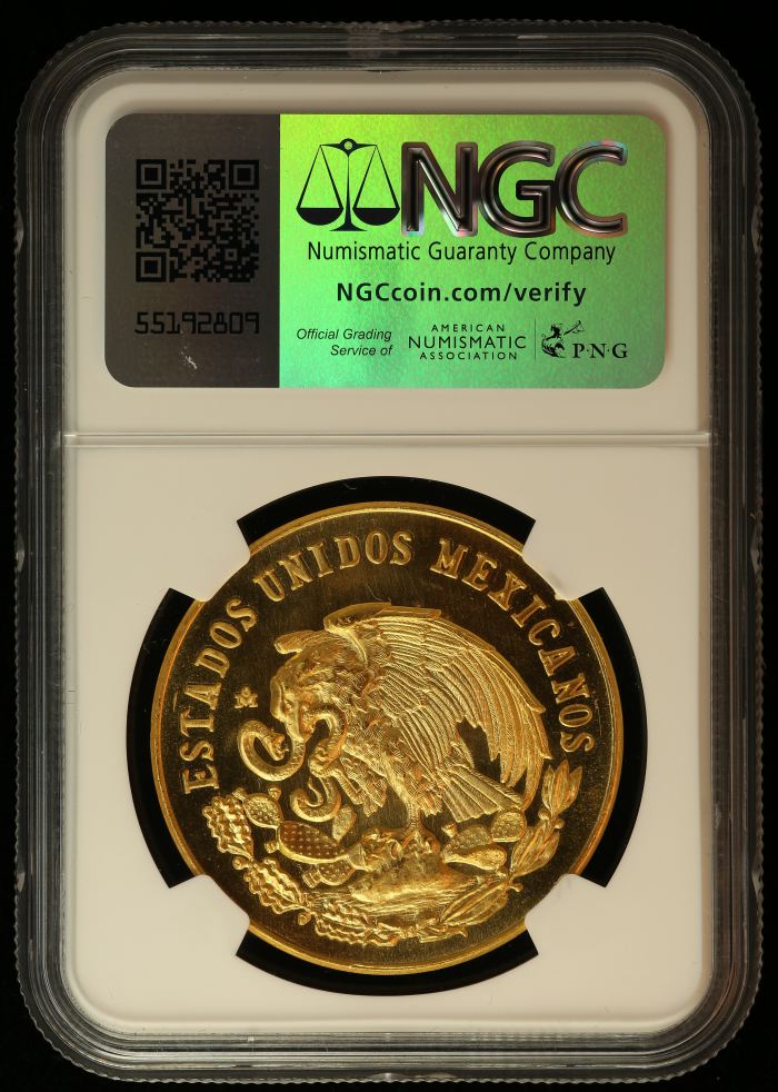 Medals & Tokens Gold Battle of Cinco de Mayo Medal 1962 Mo NGC MS67 Grove-802 0137120Medals & Tokens Gold Battle of Cinco de Mayo Medal 1962 Mo NGC MS67 Grove-802 0137120 - Image 2