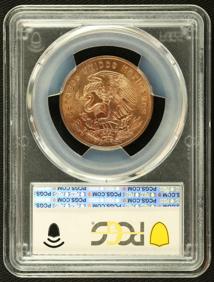 Modern Silver & Minors 20 Centavo 1960 Mo KM-440 PCGS MS65RB 0137064Modern Silver & Minors 20 Centavo 1960 Mo KM-440 PCGS MS65RB 0137064 - Image 2
