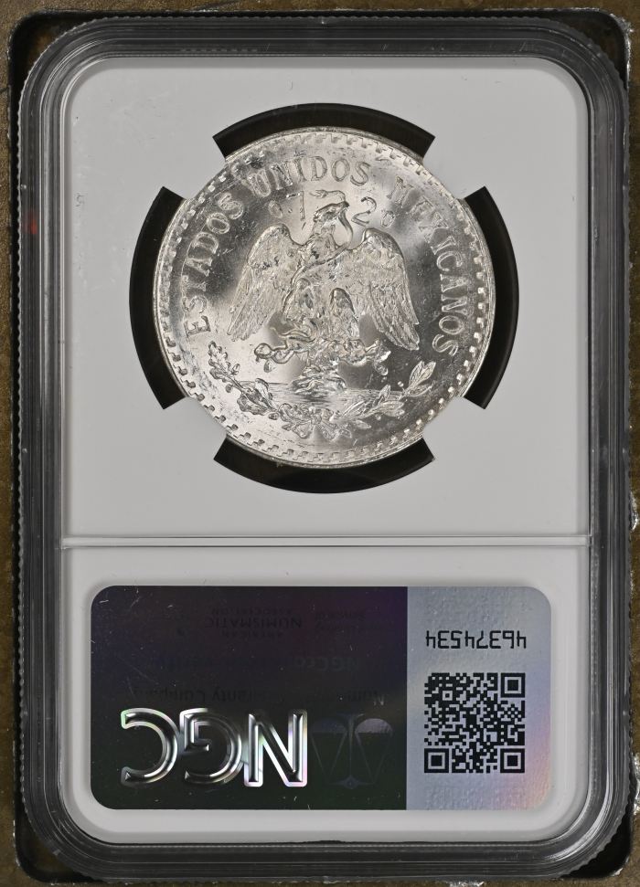Modern Silver & Minors Peso 1932 M NGC MS66 0137490Modern Silver & Minors Peso 1932 M NGC MS66 0137490 - Image 2