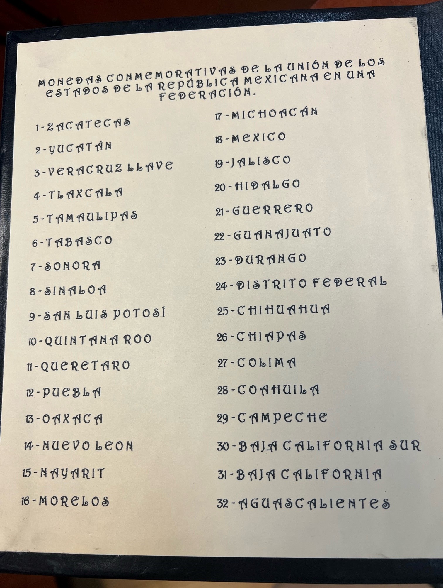 100 Peso Mexican Coins Modern Silver & Minors Modern Silver & Minors Book of 32 - 100 Pesos 0137781 Modern Silver & Minors Book of 32 - 100 Pesos 0137781Modern Silver & Minors Book of 32 - 100 Pesos 0137781 - Image 2