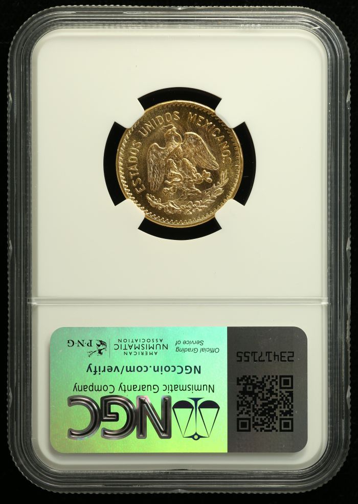 Modern Gold 10 Peso 1959 M NGC MS67 f_34624