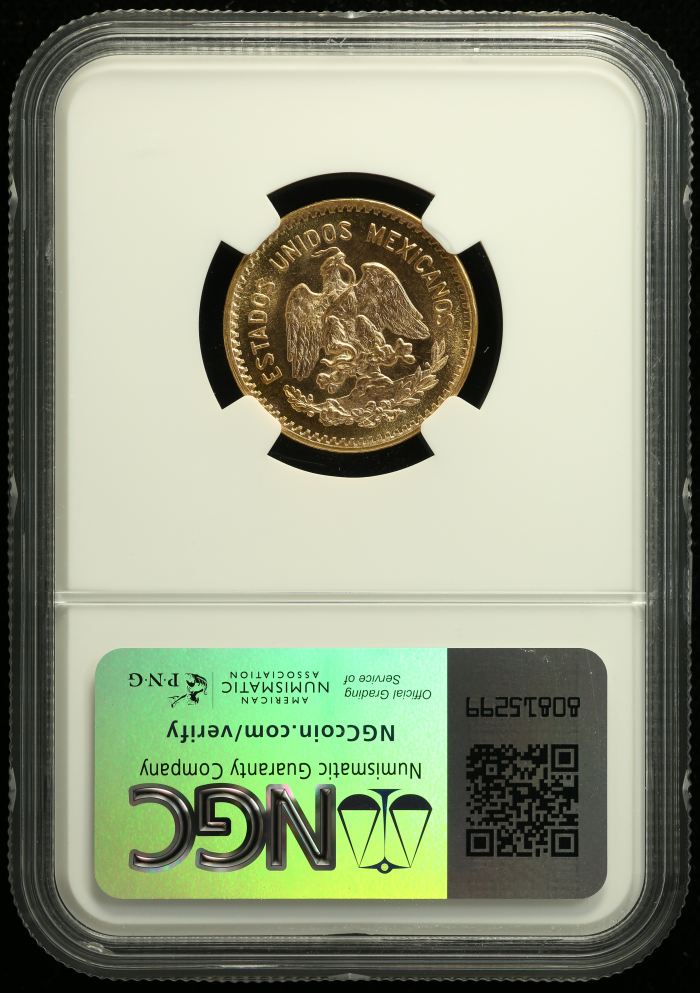 Modern Gold 10 Peso 1959 M NGC MS68 f_34623Modern Gold 10 Peso 1959 M NGC MS68 f_34623 - Image 2