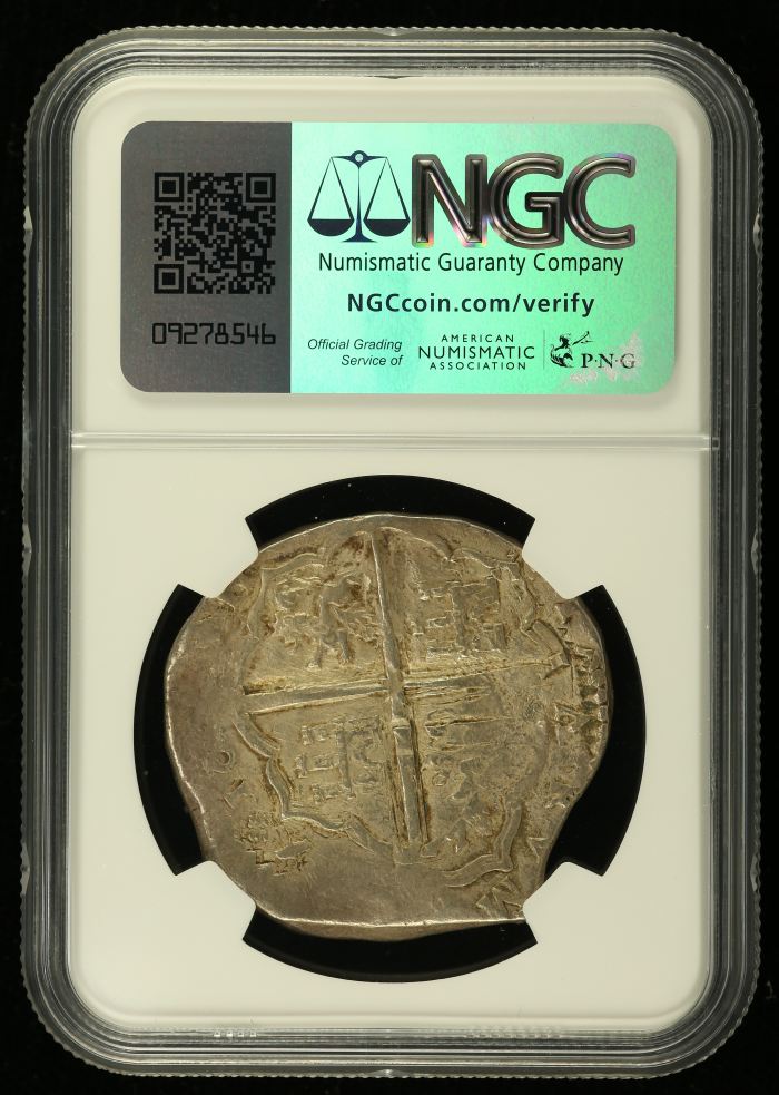 Spain 8 Reales (1630-39) P NGC MS62 0137810Spain 8 Reales (1630-39) P NGC MS62 0137810 - Image 2