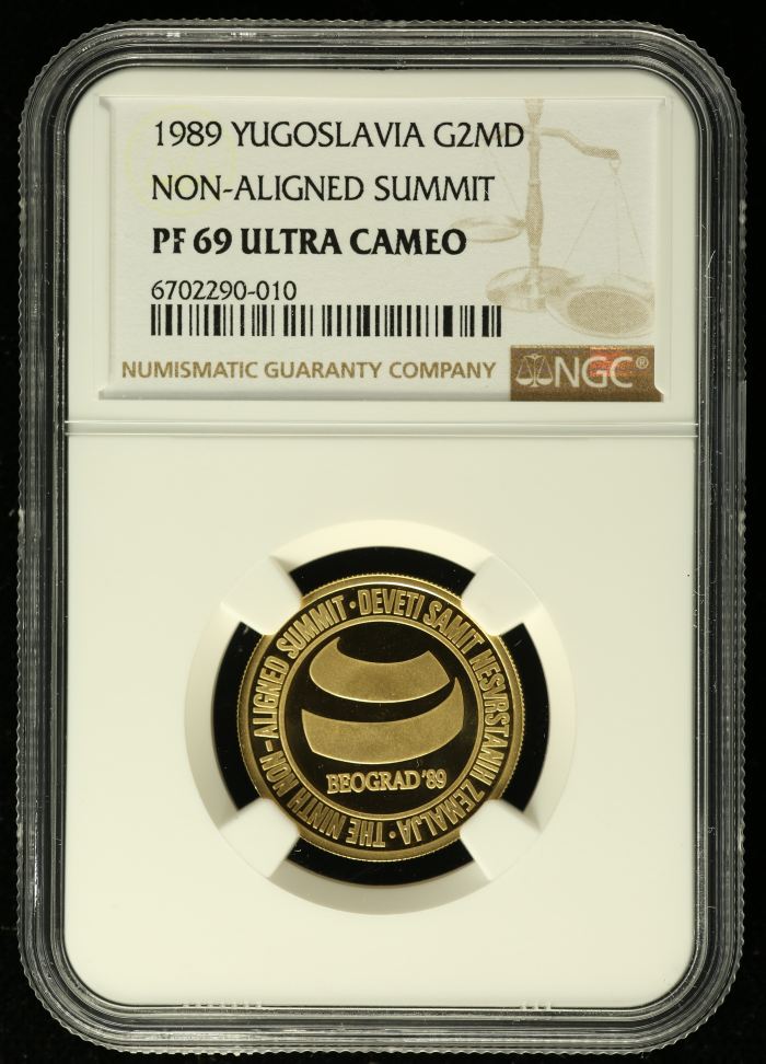 Yugoslavia 2,000,000 Dinara 1989 NGC PF69 Ultra Cameo 0137487Yugoslavia 2,000,000 Dinara 1989 NGC PF69 Ultra Cameo 0137487