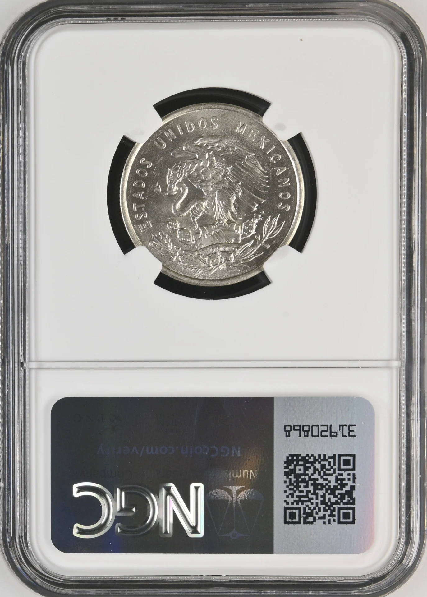 50 Centavo Mexican Coins Modern Silver & Minors Modern Silver & Minors 50 Centavo 1950 Mo NGC MS65 0138096 Modern Silver & Minors 50 Centavo 1950 Mo NGC MS65 0138096Modern Silver & Minors 50 Centavo 1950 Mo NGC MS65 0138096 - Image 2