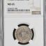 Modern Silver & Minors 10 Centavo 1946 M NGC MS65 0138156