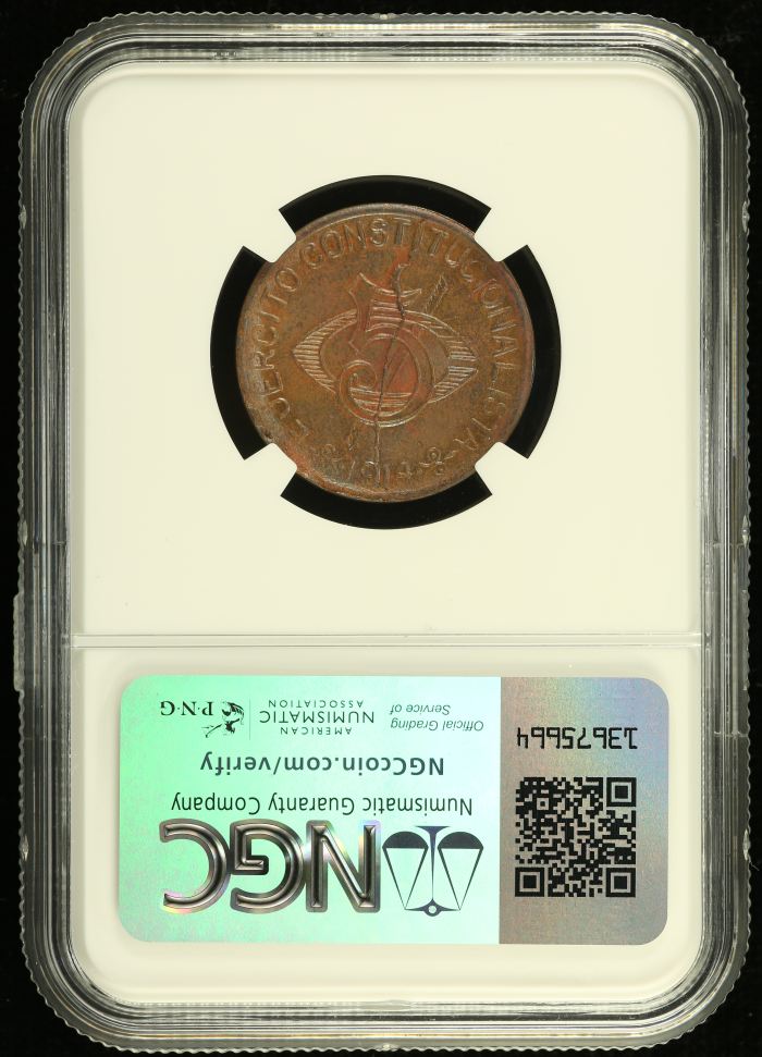 Chihuahua 5 Centavo 1914 Chihuahua NGC MS64BN 0137924