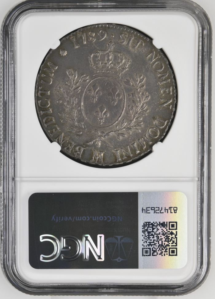 France Ecu 1789 M NGC AU55 DAV-1333 0138398