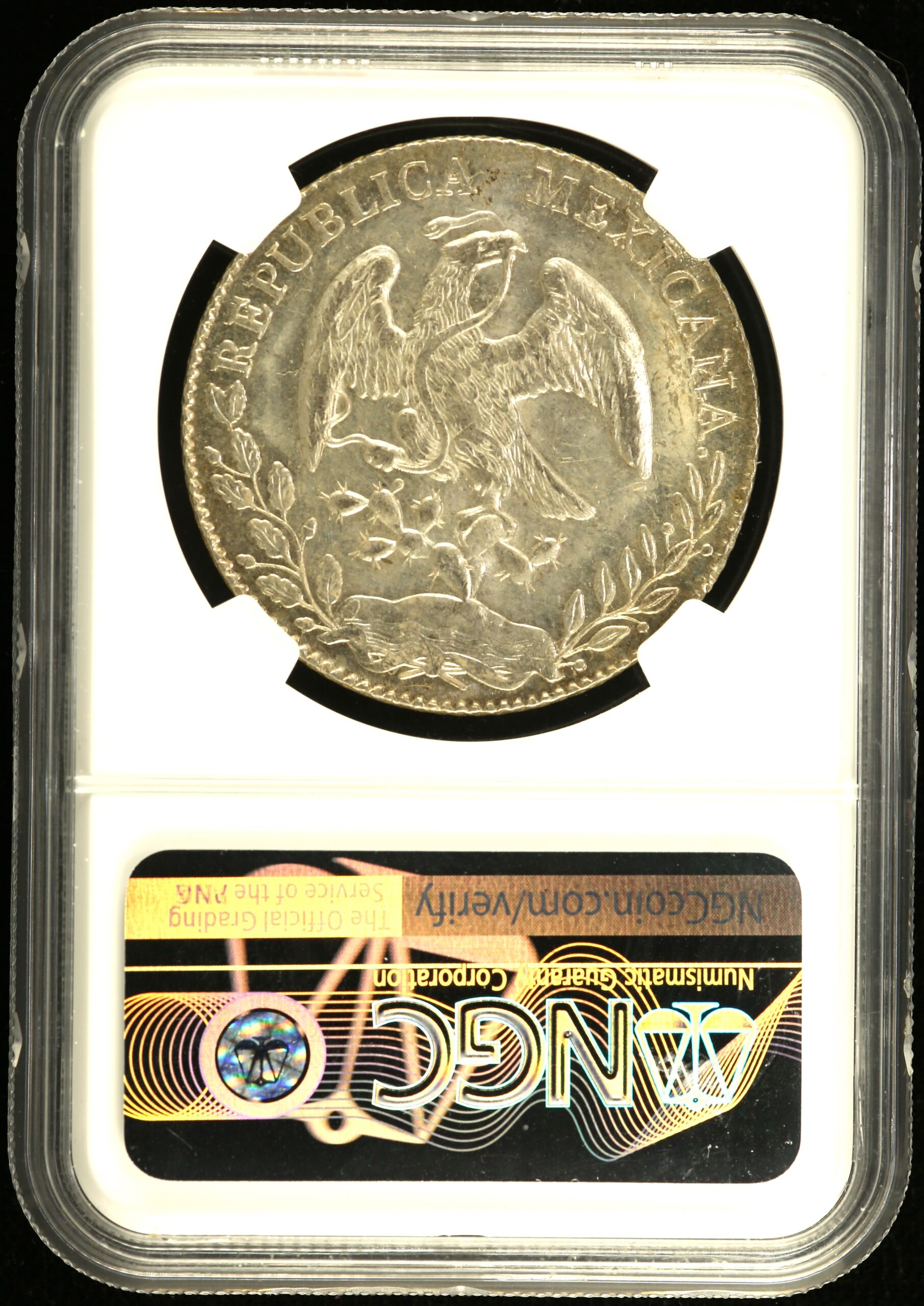 Mexico City 8 Reales 1880 Mo MH NGC MS64+ 0138633 | World
