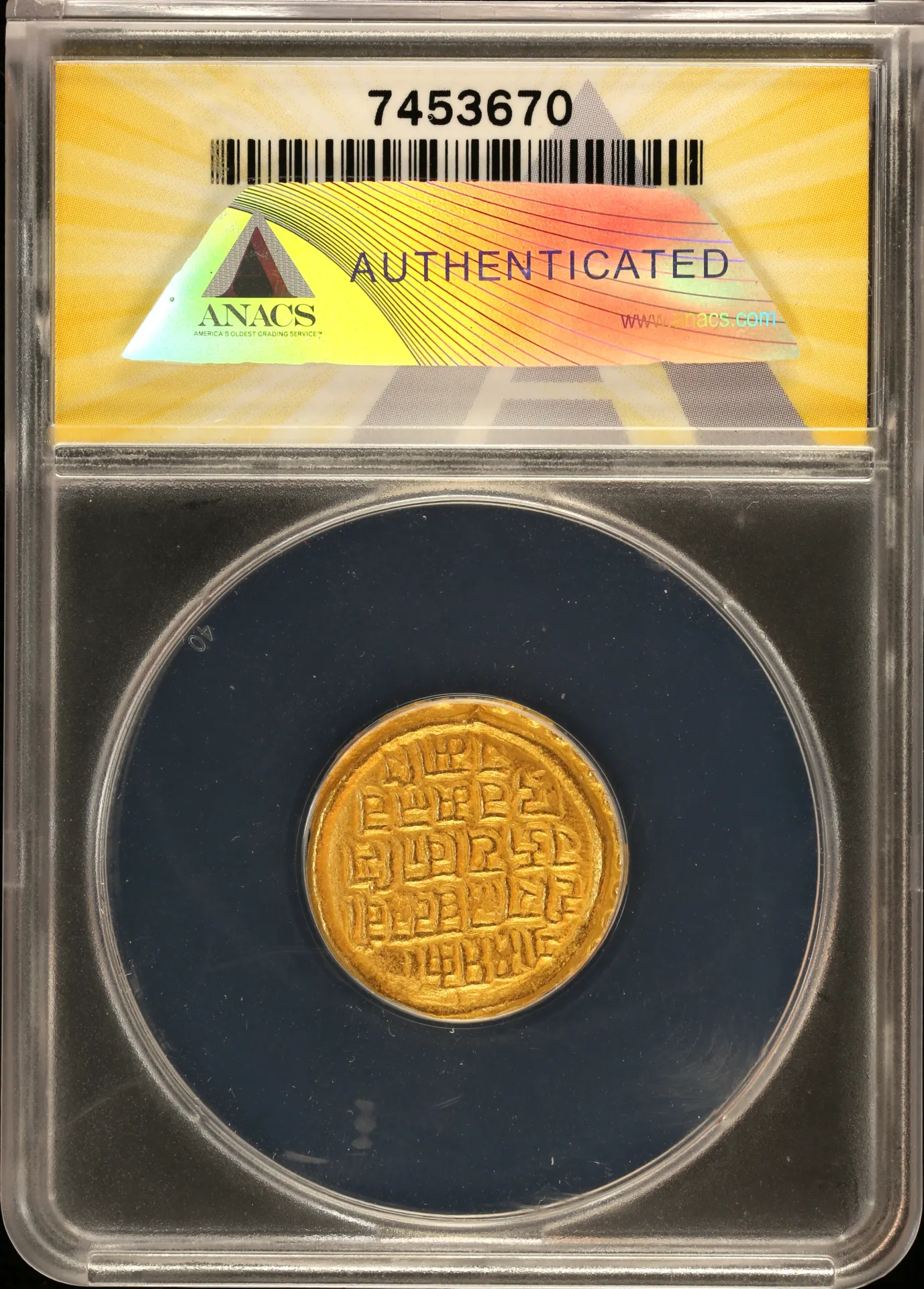 Asia India World Coins India Pagoda (1186-1216) Goa ANACS MS62 0139209 India Pagoda (1186-1216) Goa ANACS MS62 0139209India Pagoda (1186-1216) Goa ANACS MS62 0139209 - Image 2