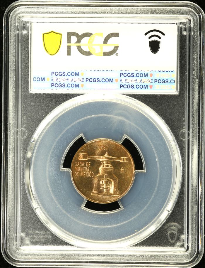 Medals & Tokens Token 1987 Mo PCGS MS65RD 0138890