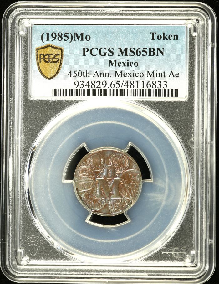 Medals & Tokens Token (1985) Mo PCGS MS65BN 0138898