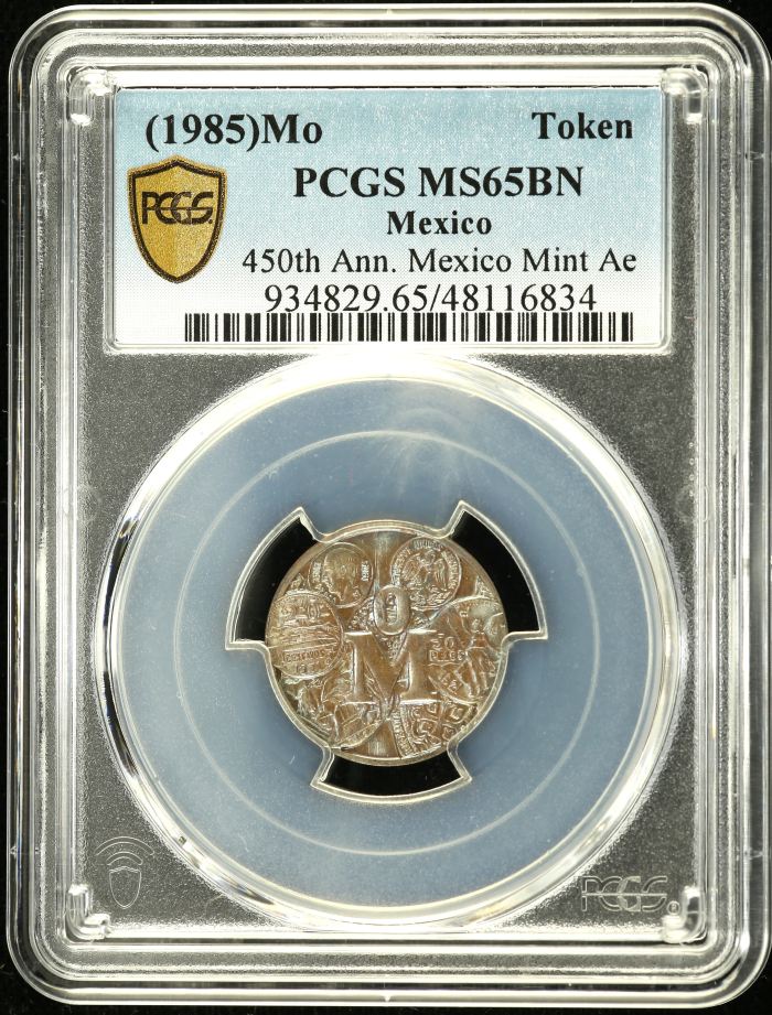 Medals & Tokens Token (1985) Mo PCGS MS65BN 0138899