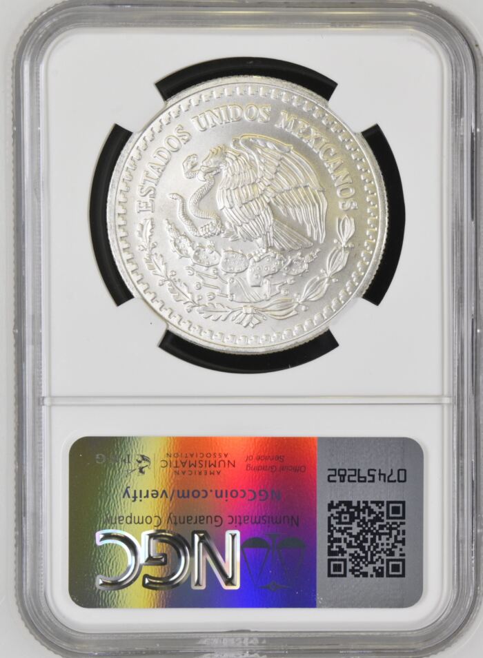 Modern Silver & Minors Onza 1993 Mo NGC MS69 0140190Modern Silver & Minors Onza 1993 Mo NGC MS69 0140190 - Image 2