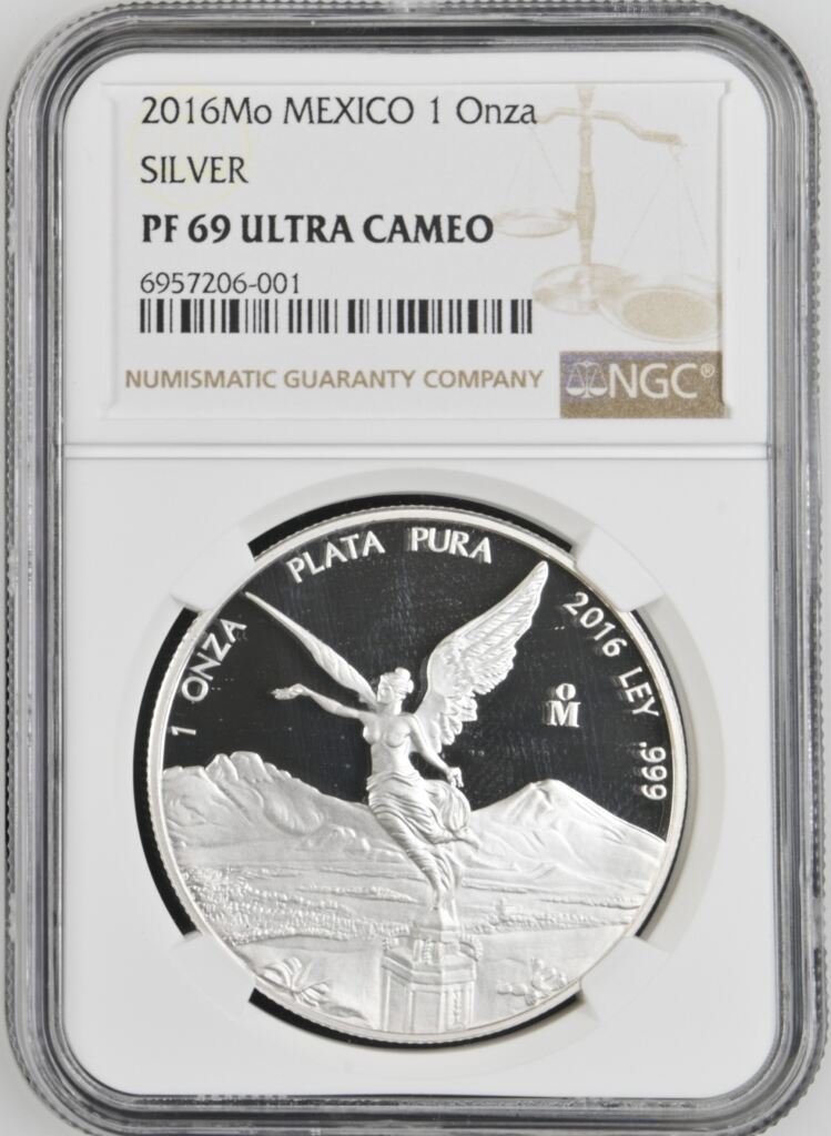 Modern Silver & Minors Onza 2016 Mo NGC PF69 Ultra Cameo 0140226