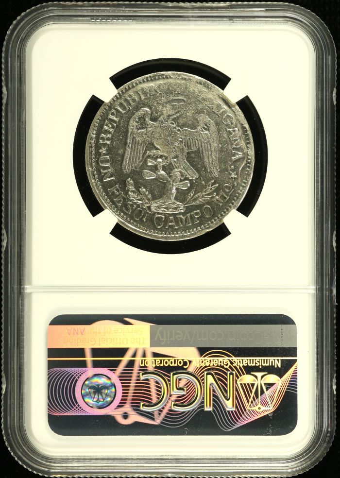 Guerrero Peso 1914 Campo Mo NGC MS62 0140136Guerrero Peso 1914 Campo Mo NGC MS62 0140136 - Image 2