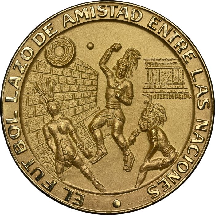 Modern Gold World Soccer Championship Gold Medal 1970 NGC MS67 Grove-1082 0140868Modern Gold World Soccer Championship Gold Medal 1970 NGC MS67 Grove-1082 0140868 - Image 3