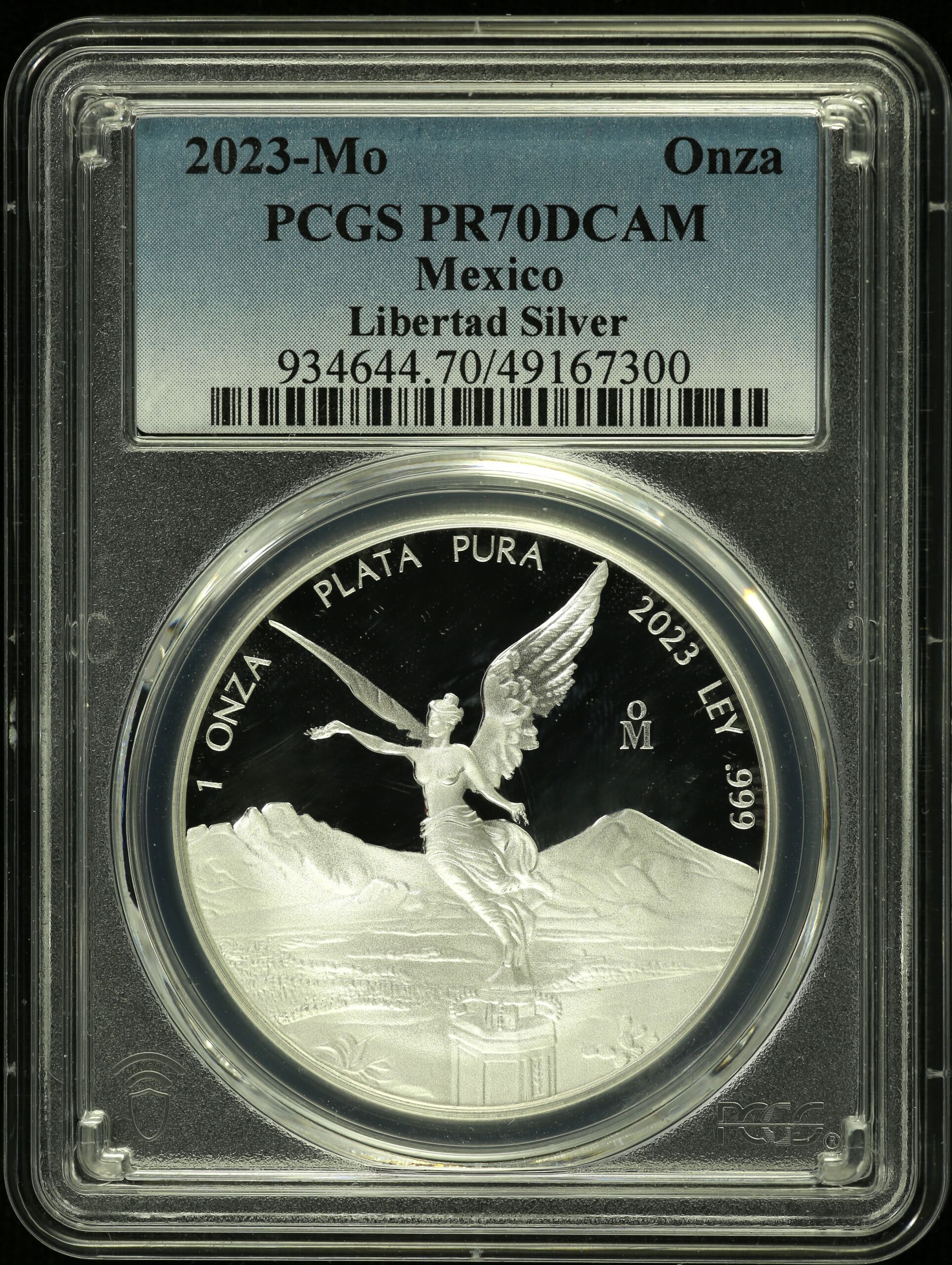 Modern Silver & Minors Onza 2023 Mo PCGS PR70DCAM 0141320