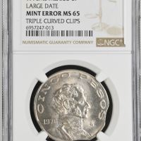 NGC MS63 メキシコ 1ペソ 1980 ミントエラー NGC MS63 メキシコ 1ペソ 1980 ミントエラー - メルカリ