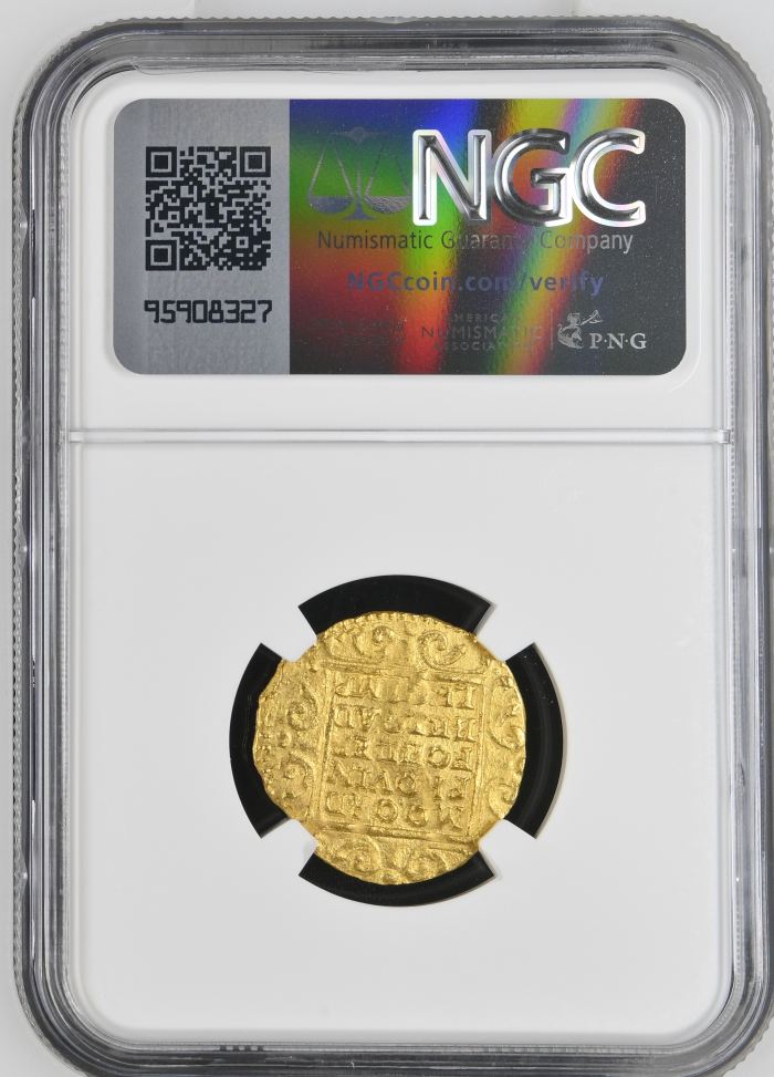 Netherlands Akerendam (1725) Ducat 1724 Utrecht NGC MS63 0141731