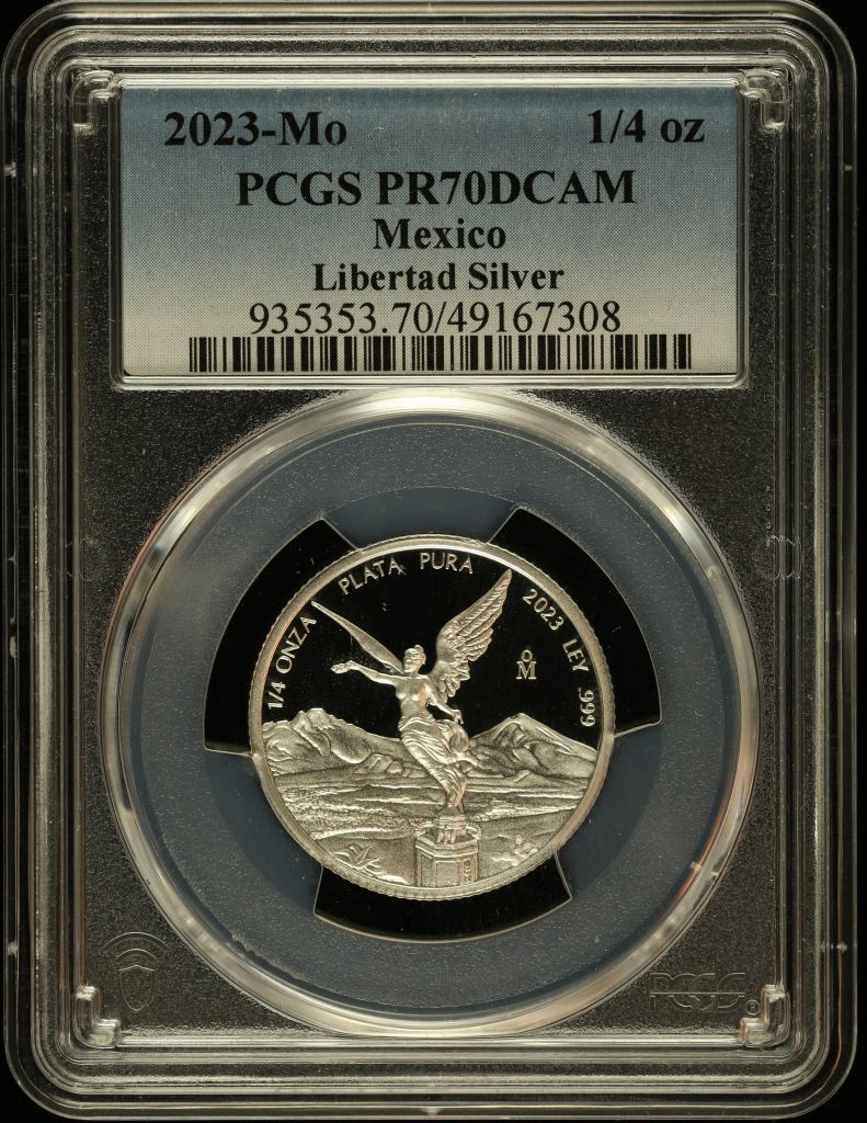 Modern Silver & Minors 1/4 Onza 2023 Mo PCGS PR70DCAM 0141305
