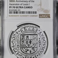 Medals & Tokens 300th Anniversary of the Ascencion of Luis I