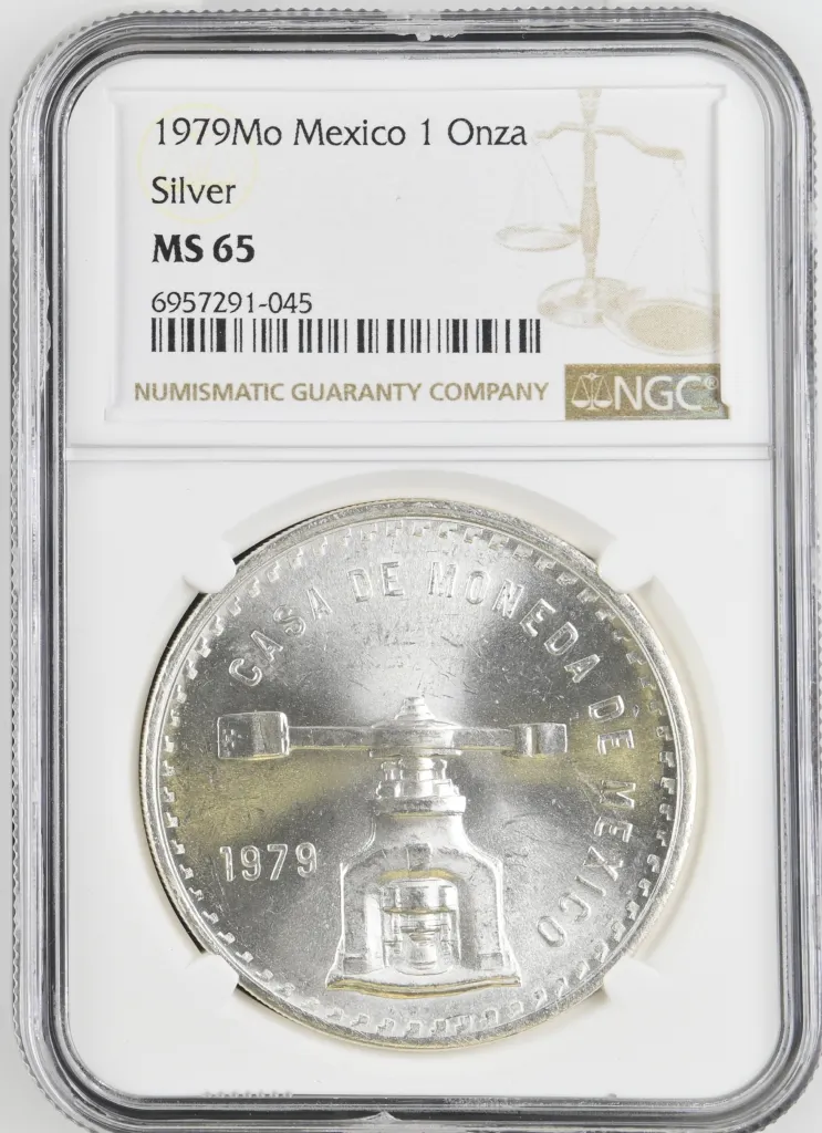Modern Silver & Minors Onza 1979 Mo NGC MS65 0142010
