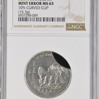 NGC MS63 メキシコ 1ペソ 1980 ミントエラー NGC MS63 メキシコ 1ペソ 1980 ミントエラー NGC MS63 メキシコ