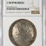 Chopmarked 8 Reales 1886 Ca MM NGC CHOPMARKED 0142292