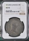 Colonial Silver & Minors 8 Reales 1816 Mo JJ NGC AU55 0143232