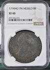 Colonial Silver & Minors 8 Reales 1774 Mo FM NGC XF40 0143233