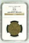 German East Africa 20 Heller 1916 T NGC AU58 0143800