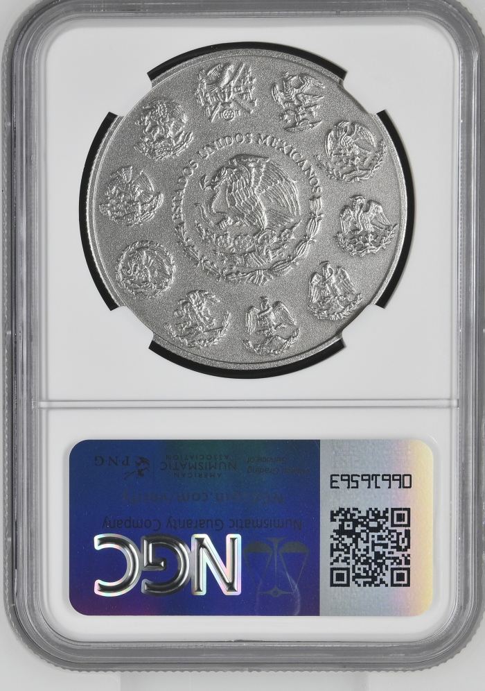 Modern Silver & Minors Onza 2018 Mo NGC MS70 Antiqued 0143850Modern Silver & Minors Onza 2018 Mo NGC MS70 Antiqued 0143850 - Image 2