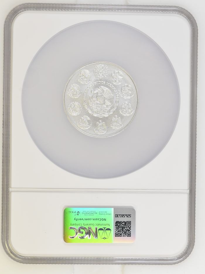Modern Silver & Minors 2 Onza 2023 Mo NGC MS70 0143929Modern Silver & Minors 2 Onza 2023 Mo NGC MS70 0143929 - Image 2