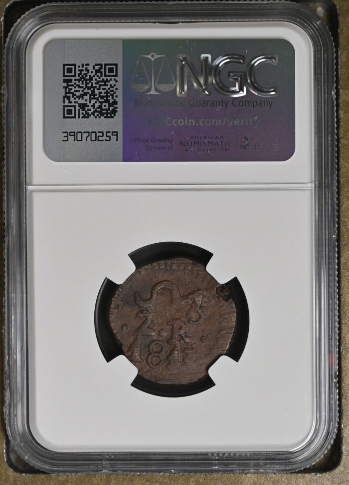 War For Independence 2 Reales 1813 Oaxaca/SUD NGC AU55BN 0144062War For Independence 2 Reales 1813 Oaxaca/SUD NGC AU55BN 0144062 - Image 2