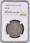 Bolivia 4 Reales 1806 Pts PJ NGC VG10 0144104