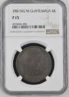 Guatemala Latin American Coins Guatemala 4 Reales 1801 Ng M NGC F15 0144115 Guatemala 4 Reales 1801 Ng M NGC F15 0144115