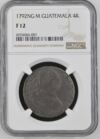 Guatemala Latin American Coins Guatemala 4 Reales 1792 Ng M NGC F12 0144116 Guatemala 4 Reales 1792 Ng M NGC F12 0144116