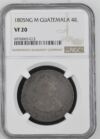 Guatemala Latin American Coins Guatemala 4 Reales 1805 Ng M NGC VF20 0144117 Guatemala 4 Reales 1805 Ng M NGC VF20 0144117