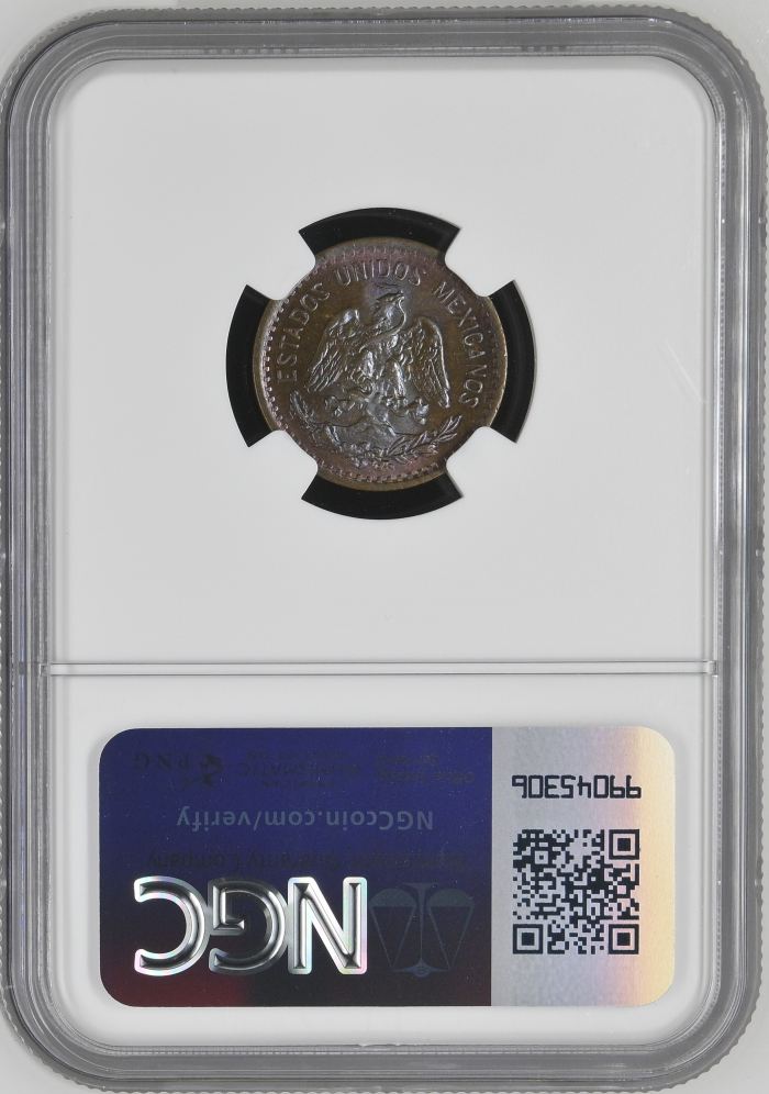 Modern Silver & Minors Centavo 1944 Mo NGC MS65BN 0144385