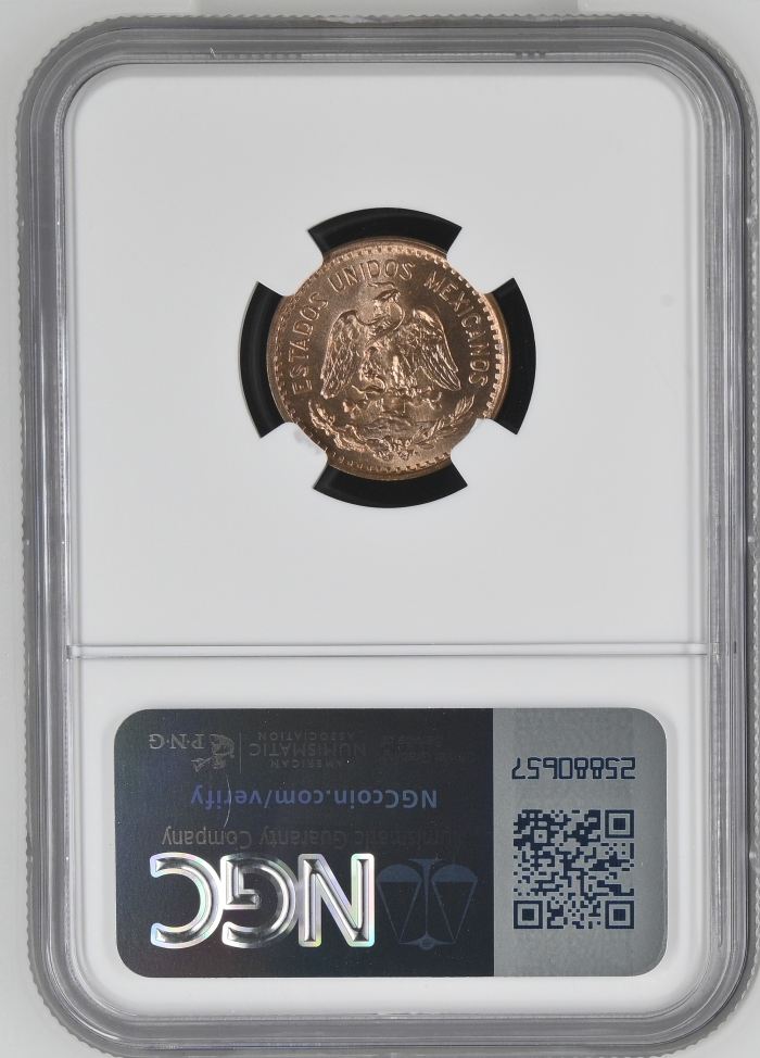 Modern Silver & Minors Centavo 1940 Mo NGC MS66RD 0144387