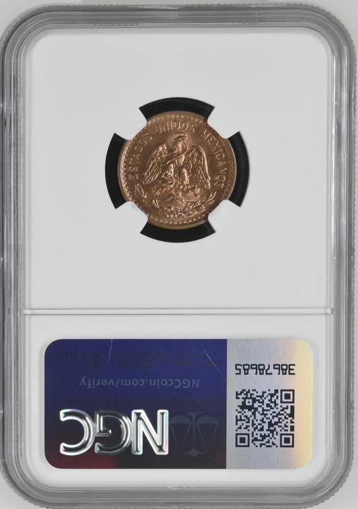 Modern Silver & Minors Centavo 1930 Mo NGC MS64RB 0144395