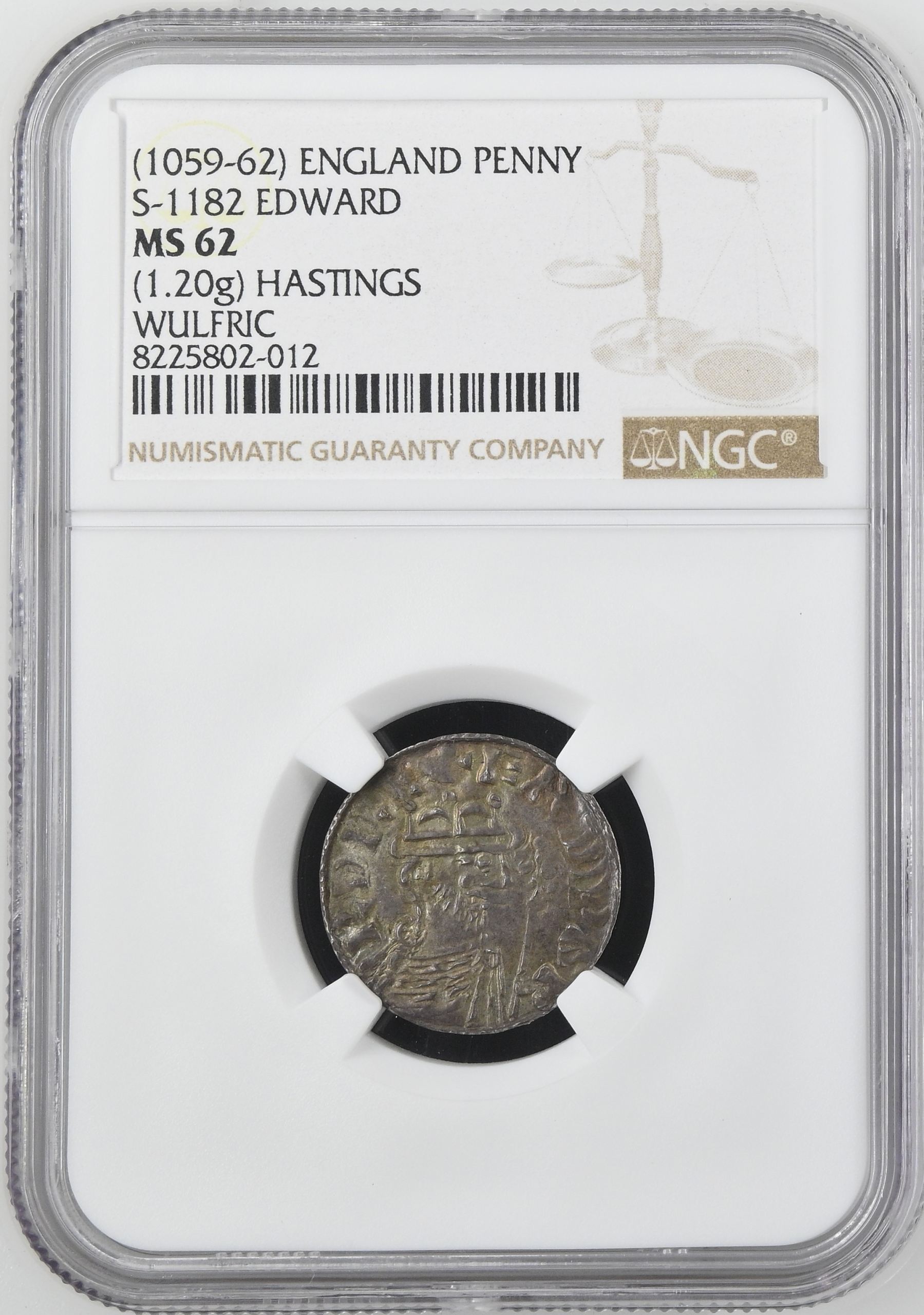 UK (Great Britain) Penny (1059-62) Hastings NGC MS62 S-1182 0144464